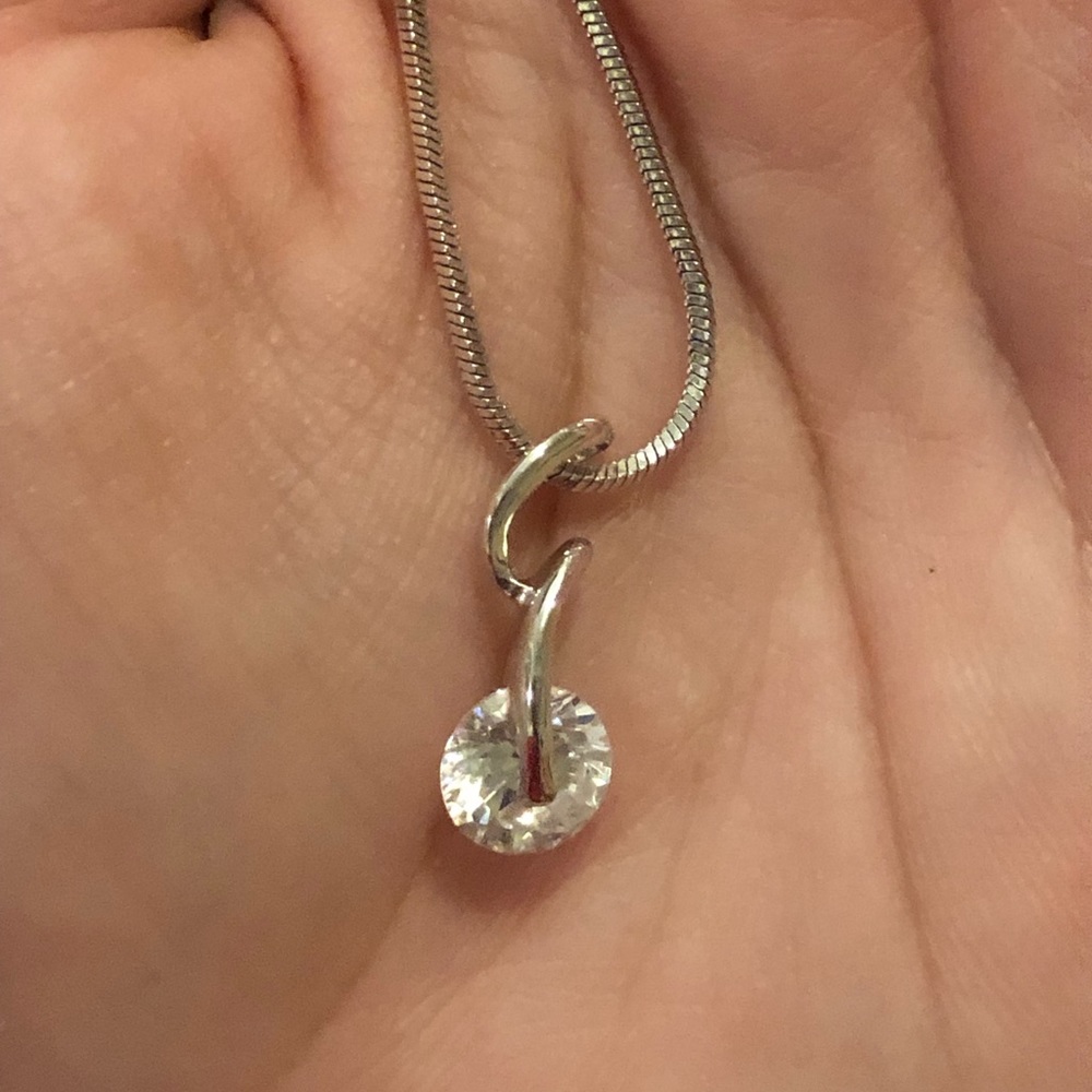 Swarovski Crystal Drop Necklace - image 5